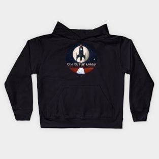 Fly to the Moon Kids Hoodie